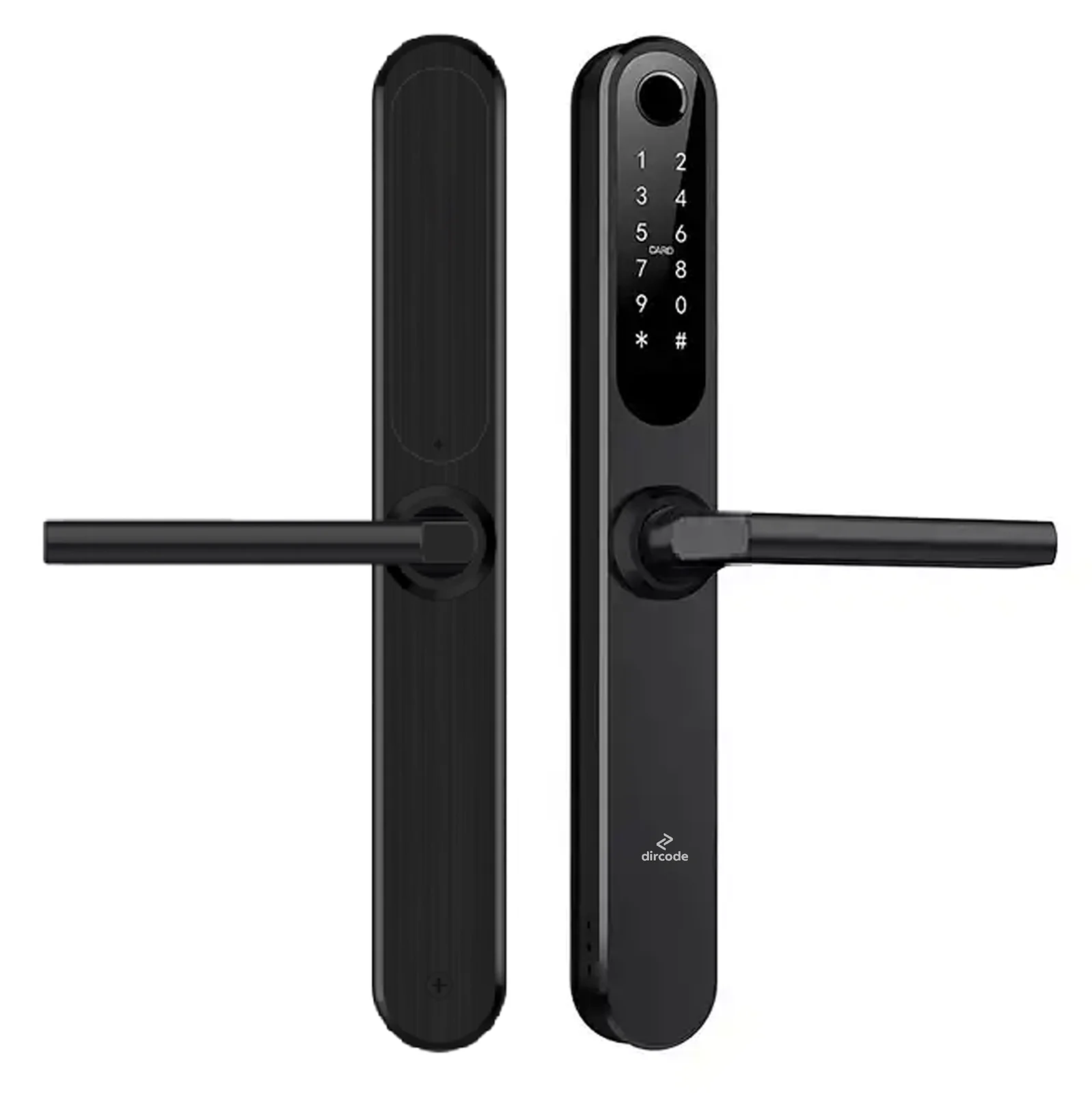 Dircode Slim (чёрный) узкопрофильный электронный замок