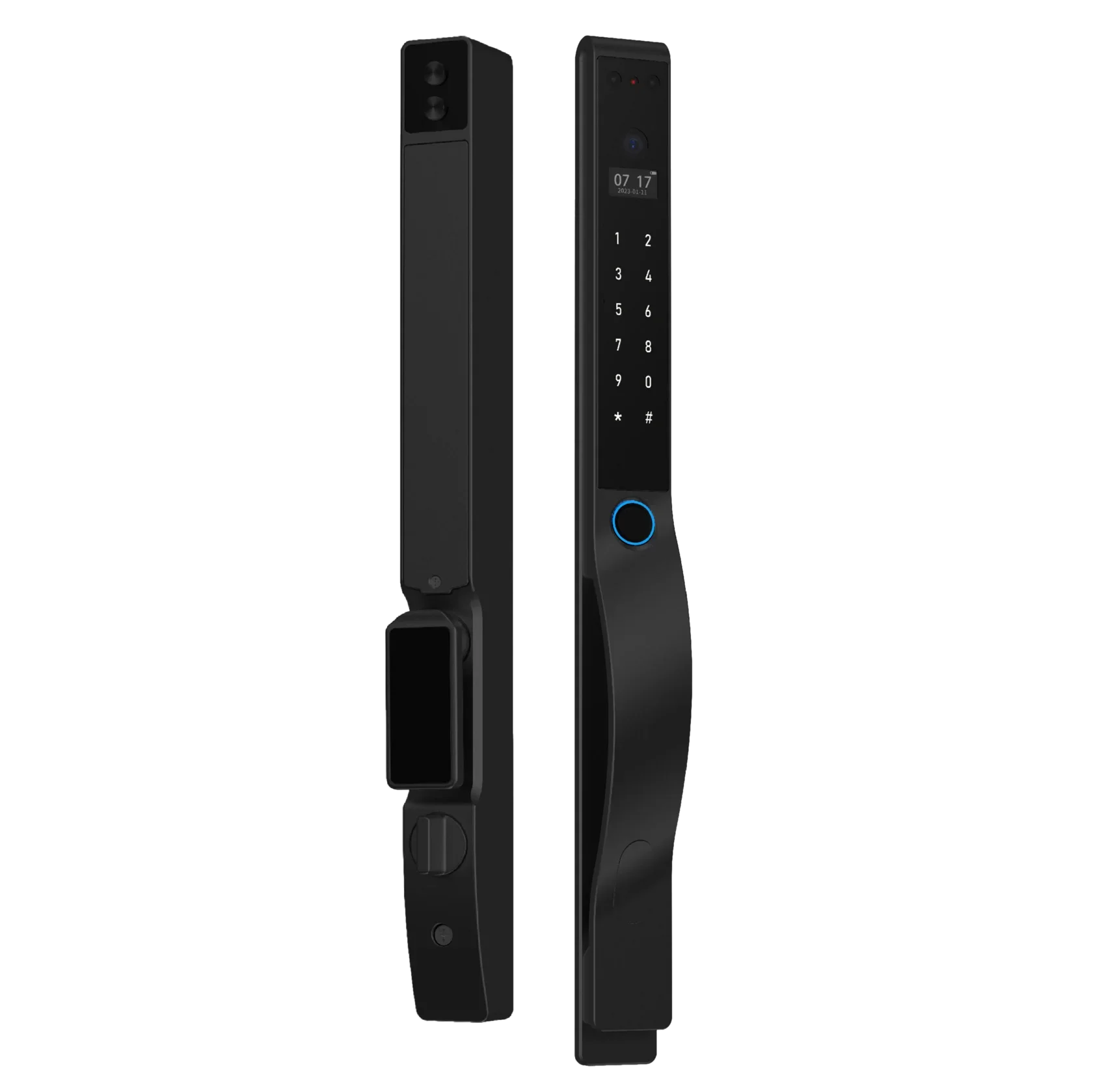 Dircode TS5 (чёрный) узкопрофильный электронный замок с распознаванием лица